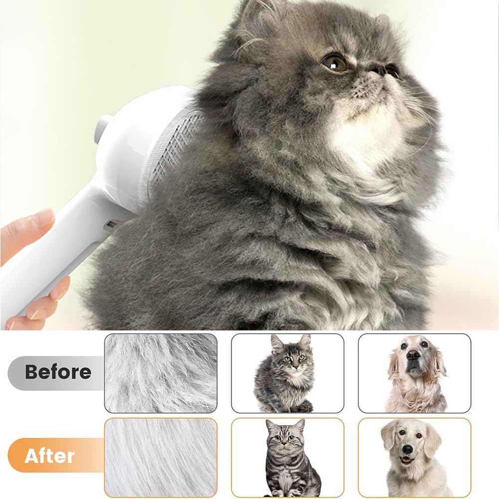 Mist Massage Dog Brush