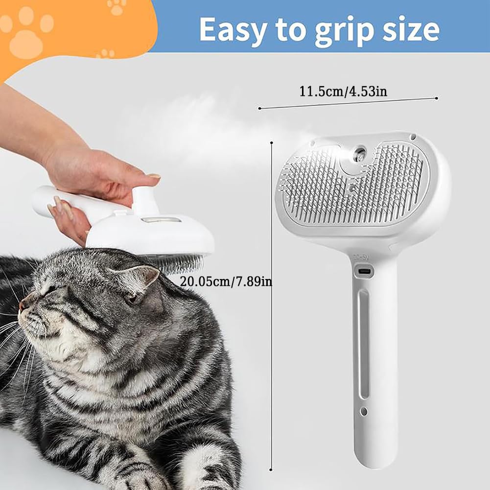 Mist Massage Dog Brush
