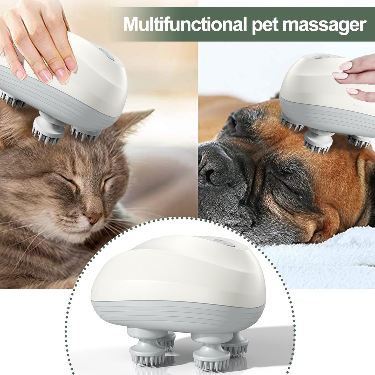 Electric Pet Massager for Dogs and Cats